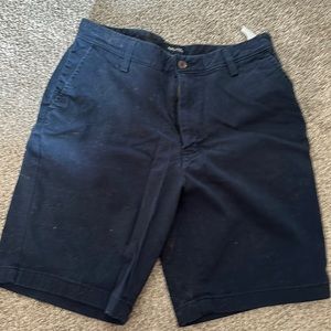 Navy dress shorts
